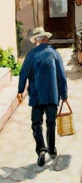 Carriero Du Pourtegue – Original Provence Oil Painting by Dominique Amendola