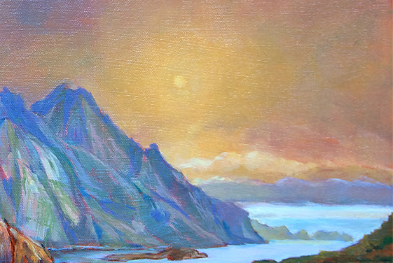 Sunset in Norway