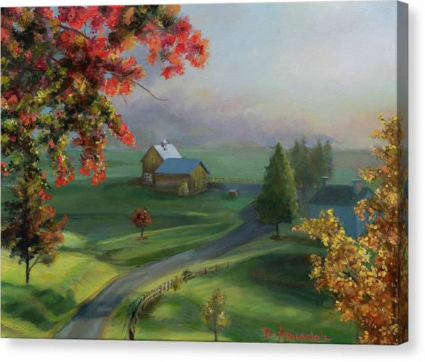 New England Landscape - Canvas Print