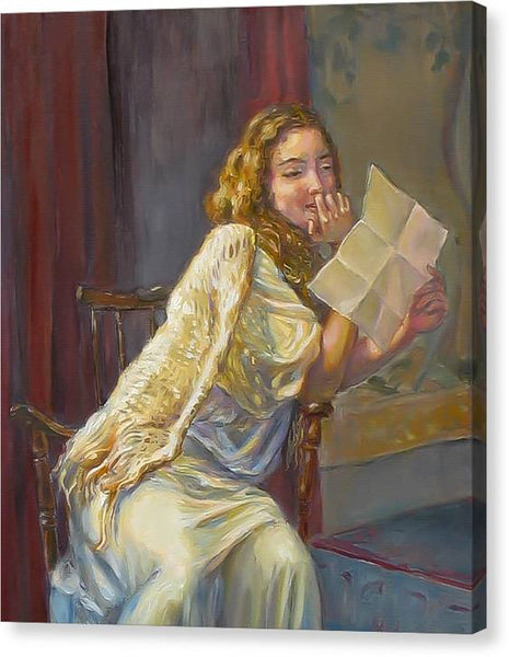 The Love Letter - Canvas Print