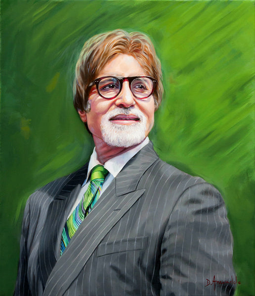 Amitabh Bachchan in Emerald Light