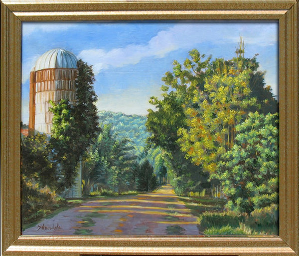 A Walk In Vermont – Original Oil Painting by Dominique Amendola