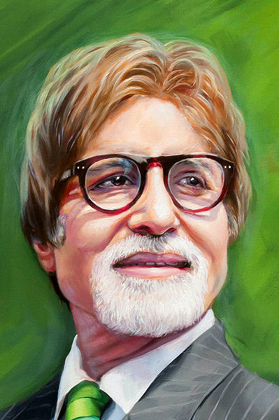 Amitabh Bachchan in Emerald Light