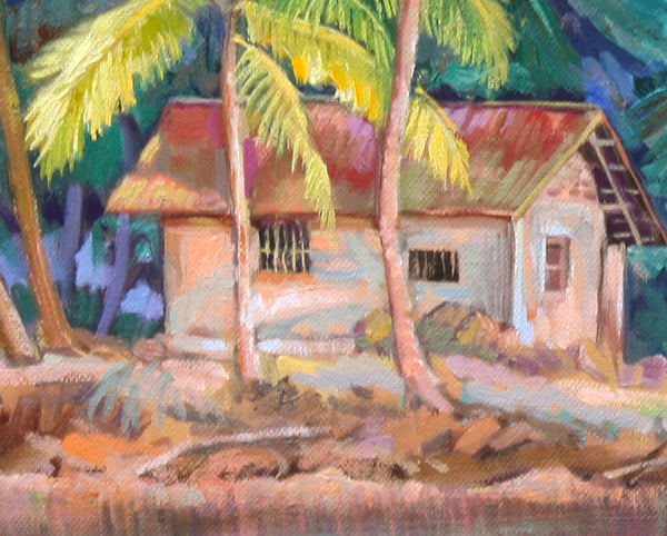 Cottage on the river