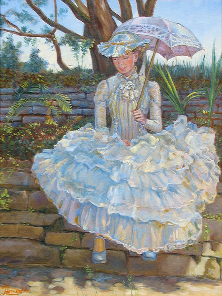 Lady with a parasol