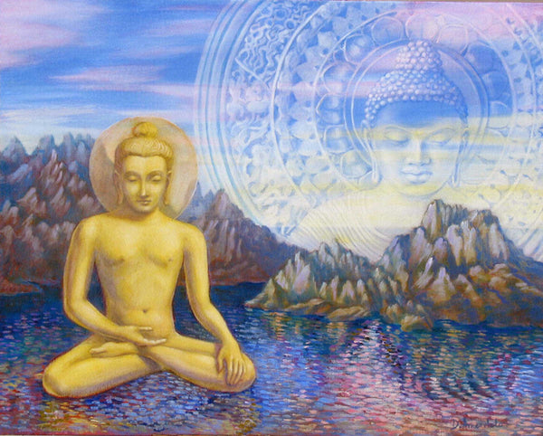 Golden Buddha – Symbol of Equality, Unity & Cosmic Love by Dominique Amendola