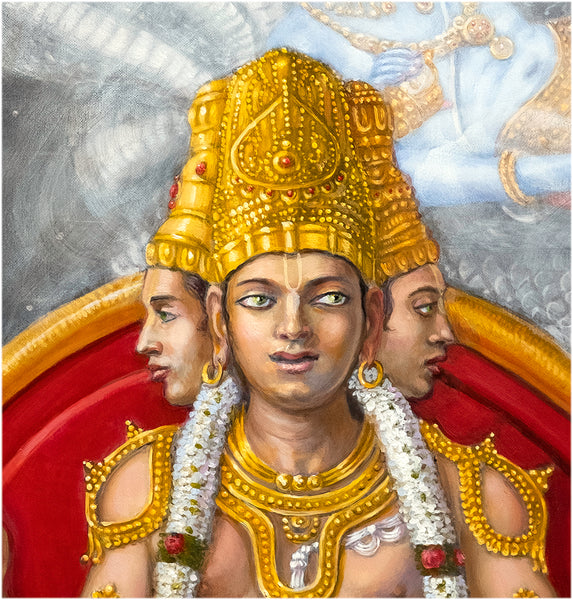 Vishnu, Shiva, and Brahma