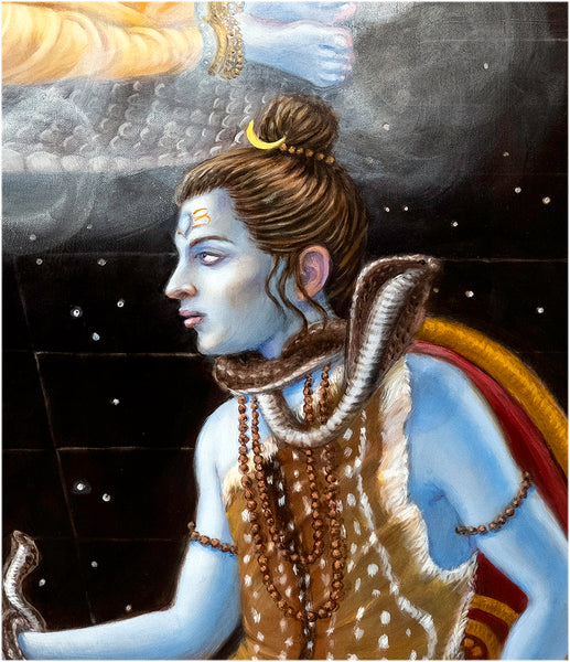 Vishnu, Shiva, and Brahma