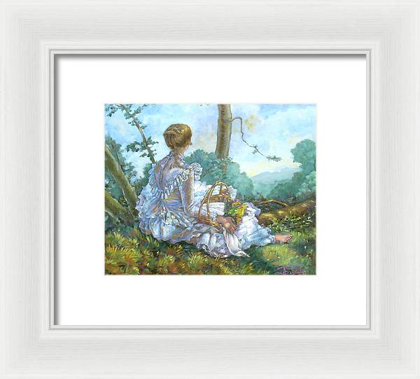 A Beautiful Afternoon - Framed Print