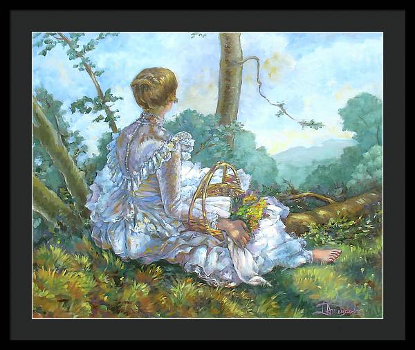 A Beautiful Afternoon - Framed Print
