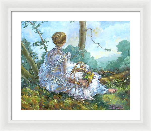A Beautiful Afternoon - Framed Print
