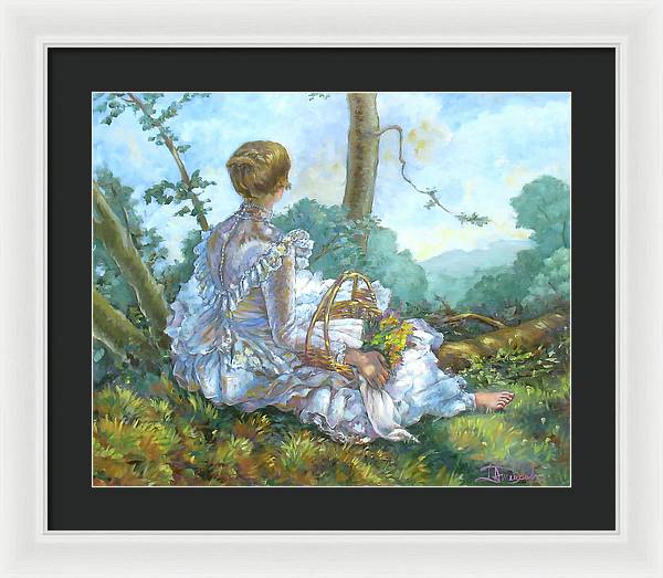 A Beautiful Afternoon - Framed Print