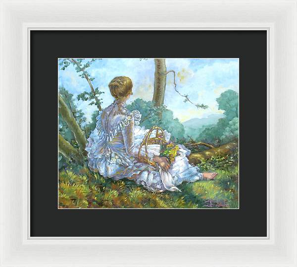 A Beautiful Afternoon - Framed Print