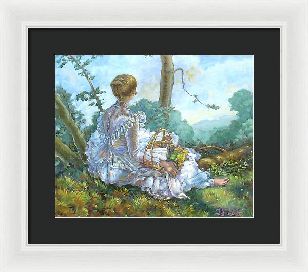 A Beautiful Afternoon - Framed Print