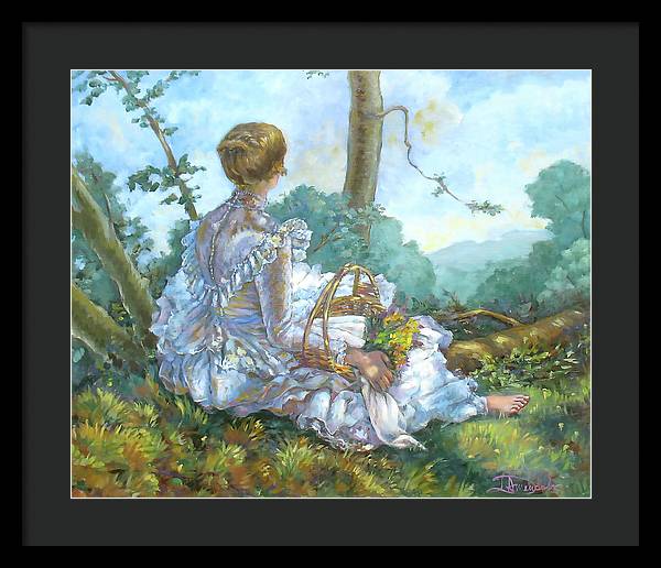 A Beautiful Afternoon - Framed Print