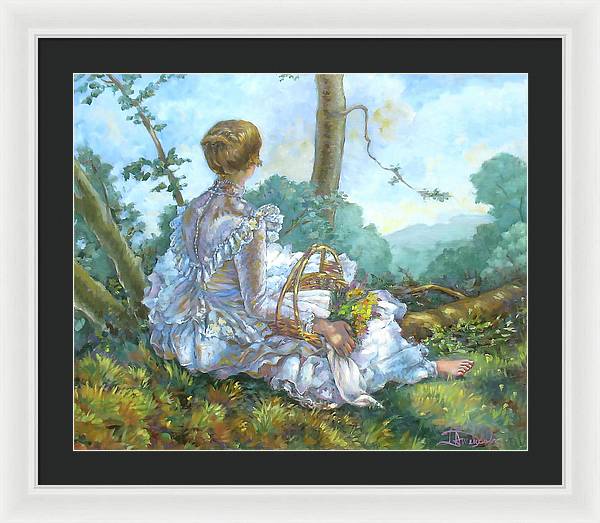 A Beautiful Afternoon - Framed Print