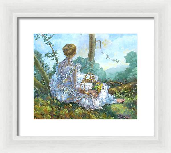 A Beautiful Afternoon - Framed Print