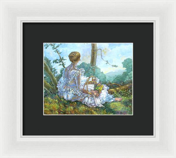 A Beautiful Afternoon - Framed Print