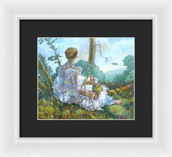 A Beautiful Afternoon - Framed Print