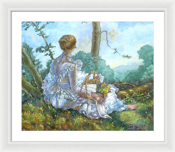 A Beautiful Afternoon - Framed Print