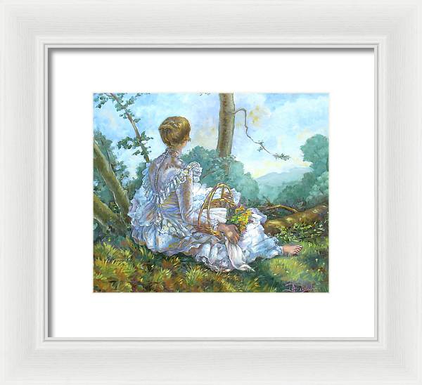 A Beautiful Afternoon - Framed Print