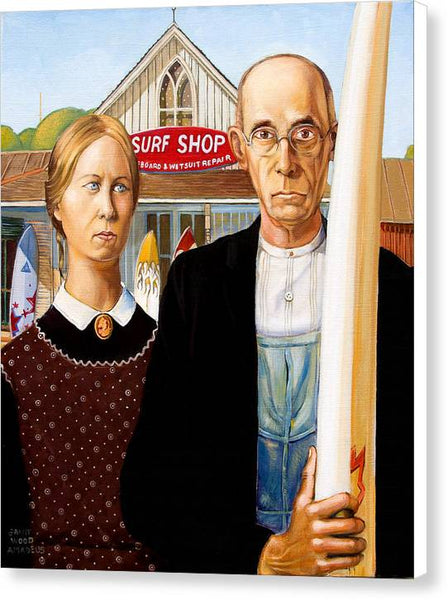 American Gothic - Amadeus series - Canvas Print