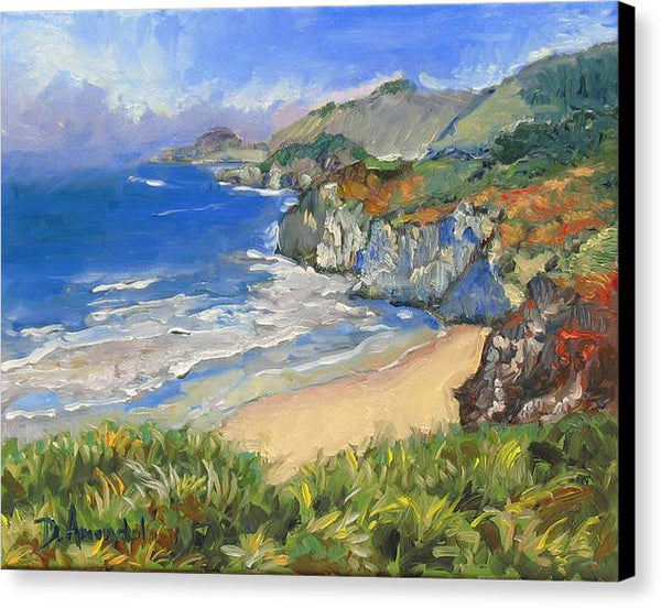 Carmel coast - Canvas Print