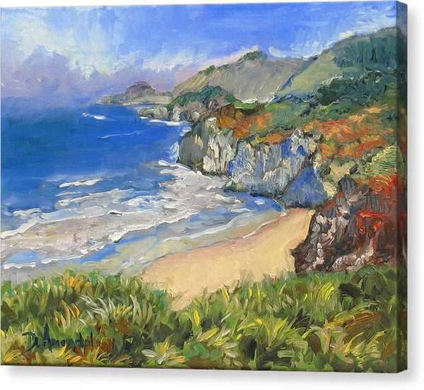 Carmel coast - Canvas Print