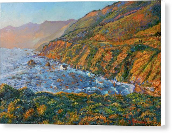 Carmel Coast Sunset - Canvas Print