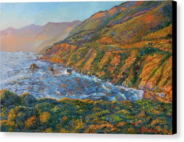 Carmel Coast Sunset - Canvas Print