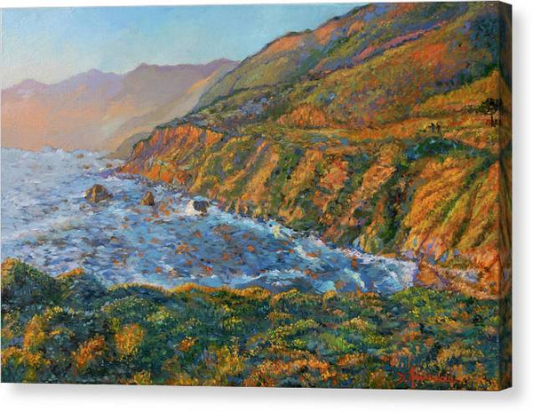 Carmel Coast Sunset - Canvas Print