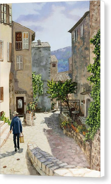 Carriero Du Pourtegue - Canvas Print