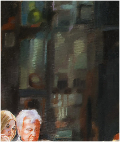 Les Deux Magots - Cafe Scene in Paris