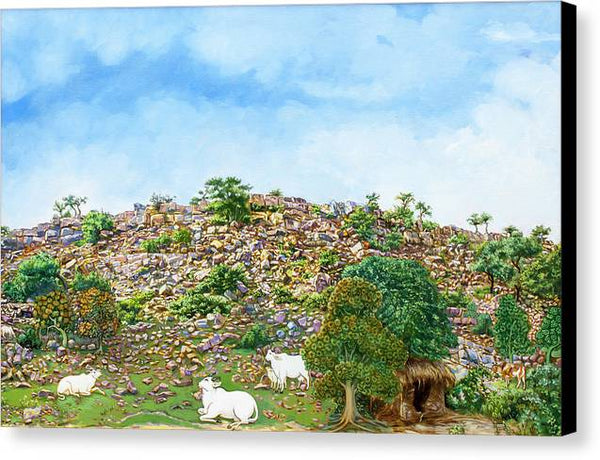 Govardhan Hill - Canvas Print