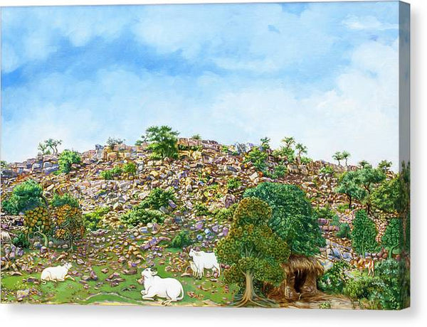 Govardhan Hill - Canvas Print