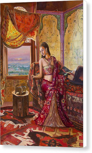 Le Rendez Vous de La Rani - Canvas Print
