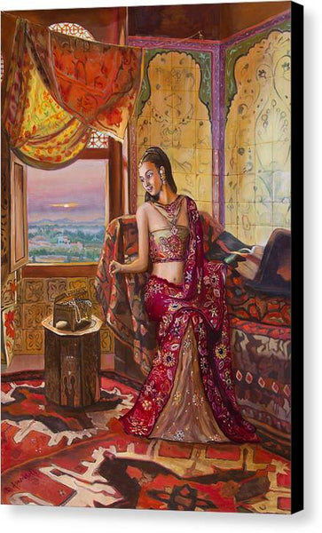 Le Rendez Vous de La Rani - Canvas Print