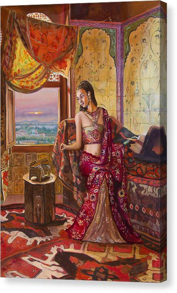 Le Rendez Vous de La Rani - Canvas Print