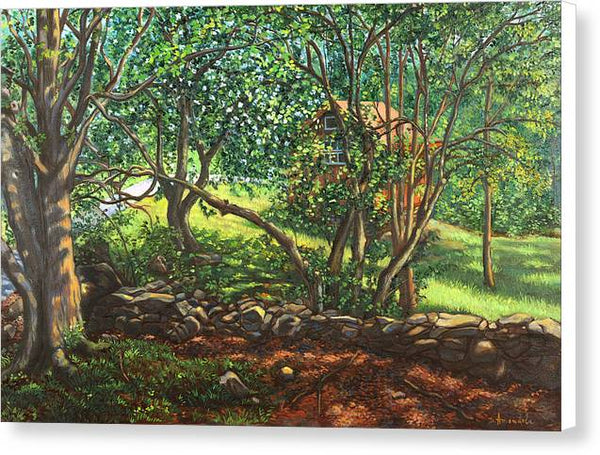 My Cabin In The Woods - Canvas Print
