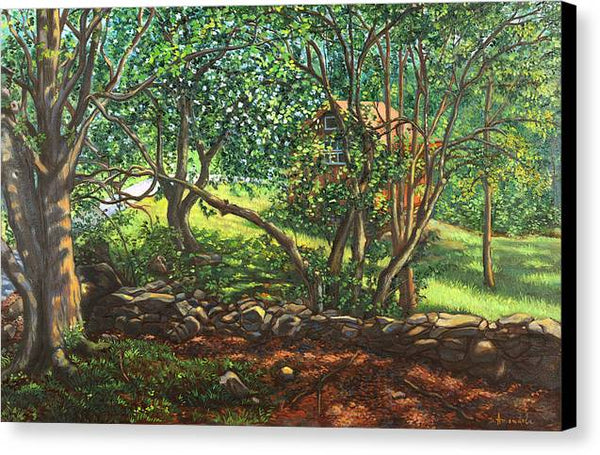 My Cabin In The Woods - Canvas Print