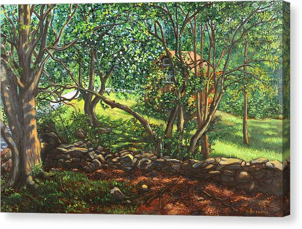 My Cabin In The Woods - Canvas Print