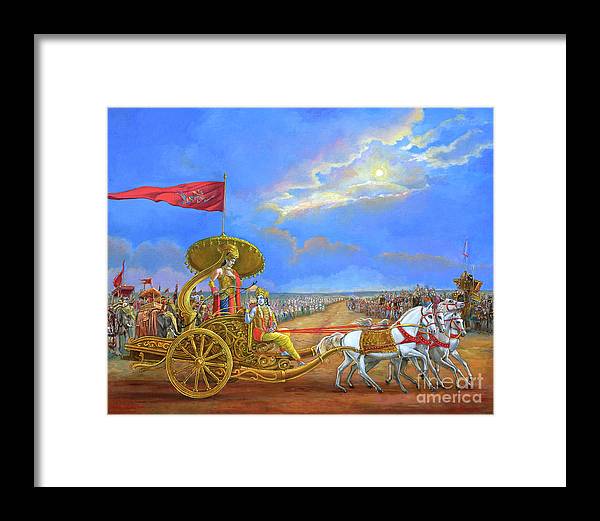 Partha Sarasthi 2 - Framed Print