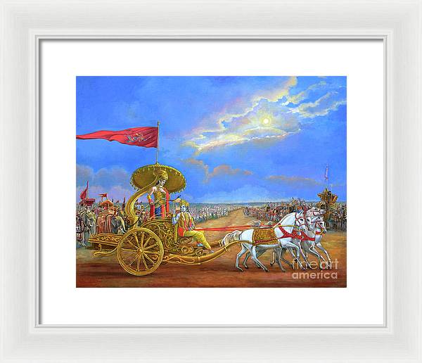 Partha Sarasthi 2 - Framed Print