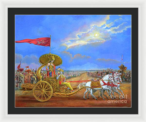 Partha Sarasthi 2 - Framed Print