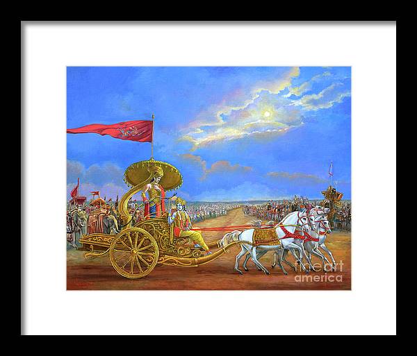 Partha Sarasthi 2 - Framed Print