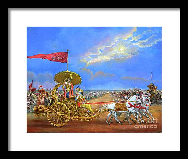 Partha Sarasthi 2 - Framed Print