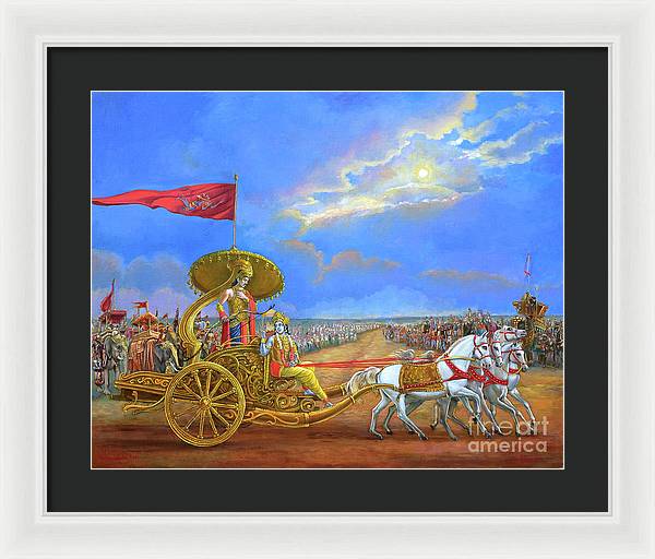 Partha Sarasthi 2 - Framed Print