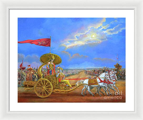 Partha Sarasthi 2 - Framed Print