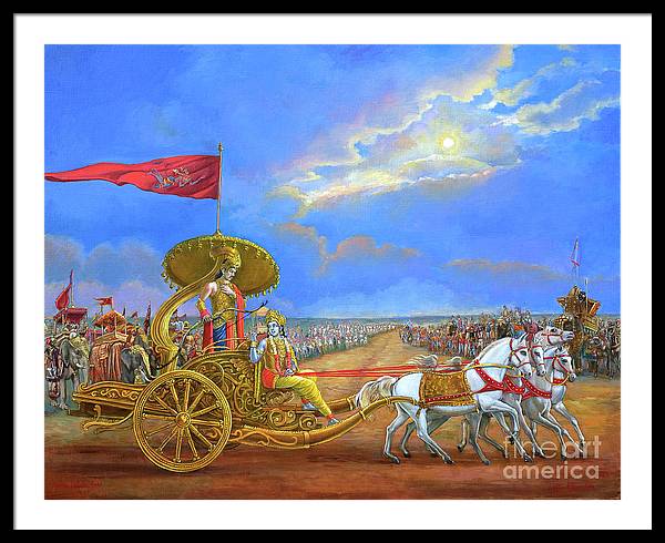 Partha Sarasthi 2 - Framed Print