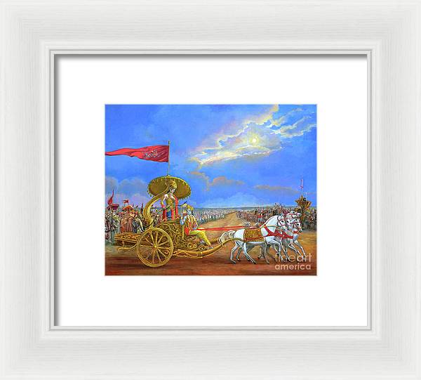 Partha Sarasthi 2 - Framed Print